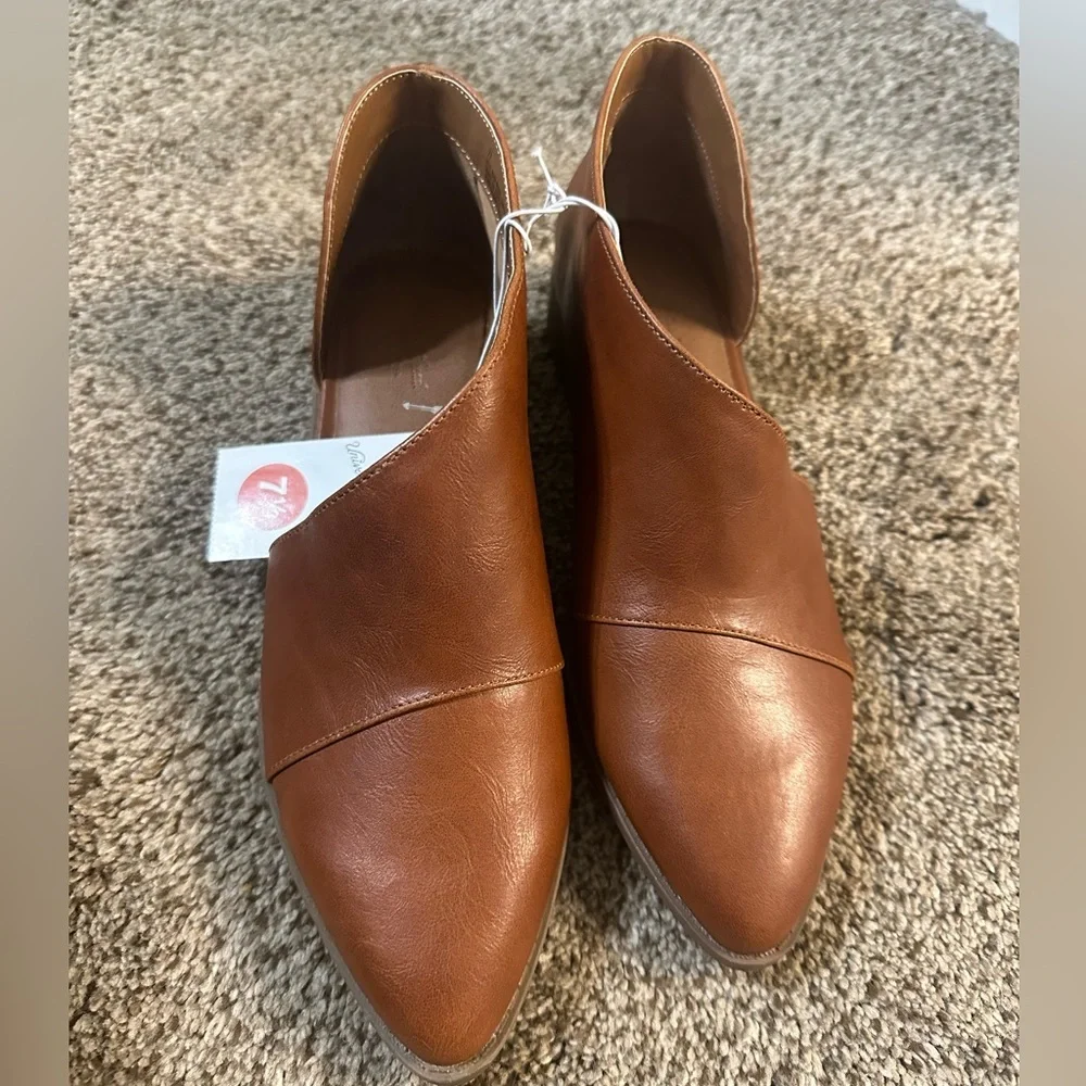 Brown Leather Ankle Boots - Picture 2 of 8